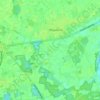 Leeuwerik topographic map, elevation, terrain