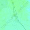 Pura topographic map, elevation, terrain