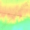 Red Springs topographic map, elevation, terrain