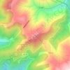 Zigana Dağı topographic map, elevation, terrain