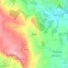 Press topographic map, elevation, terrain