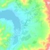 El Palqui topographic map, elevation, terrain