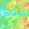 Hishult topographic map, elevation, terrain