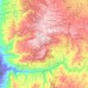 Sakib topographic map, elevation, terrain