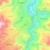 Yalo topographic map, elevation, terrain
