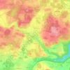 Lengmoos topographic map, elevation, terrain