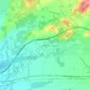 Narayola topographic map, elevation, terrain