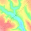 Sitio topographic map, elevation, terrain