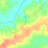 Tigipió topographic map, elevation, terrain