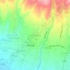Kedondong topographic map, elevation, terrain