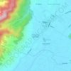 Parcelación Termales topographic map, elevation, terrain