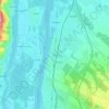 Göd topographic map, elevation, terrain