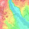 Tittmoning topographic map, elevation, terrain