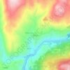 Moimenta topographic map, elevation, terrain