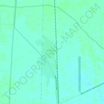 Mehmood Kot topographic map, elevation, terrain