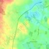 Stellshagen topographic map, elevation, terrain