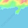 Doonbeg Head topographic map, elevation, terrain