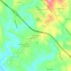 Bidle Hill Acres topographic map, elevation, terrain