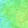 Kruishaar topographic map, elevation, terrain