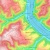 Neurath topographic map, elevation, terrain