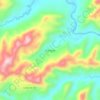 Rodriguez topographic map, elevation, terrain