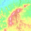Watsa topographic map, elevation, terrain