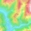 Peïra Segia topographic map, elevation, terrain