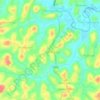 Thonichal topographic map, elevation, terrain