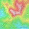 Mount Pico de Loro topographic map, elevation, terrain