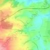 Les Aubis topographic map, elevation, terrain