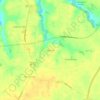 Olivet Hill topographic map, elevation, terrain