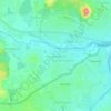 Gandhamguda topographic map, elevation, terrain