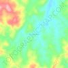 Doce Grande topographic map, elevation, terrain