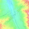 Kishim topographic map, elevation, terrain