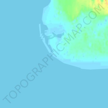 Fellfoot Point topographic map, elevation, terrain
