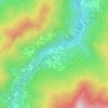 Masanti di sotto topographic map, elevation, terrain