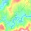 Fornelos de Filloás topographic map, elevation, terrain