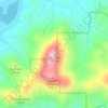 Bell Knob topographic map, elevation, terrain