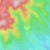 Le Priou topographic map, elevation, terrain