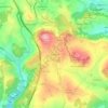 Tocadelos topographic map, elevation, terrain