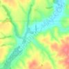Klintonel topographic map, elevation, terrain