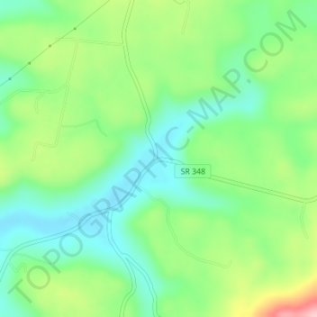 Cedar Mills topographic map, elevation, terrain
