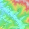 Oleni topographic map, elevation, terrain