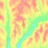 Mullins Point topographic map, elevation, terrain