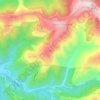 Tamedjout topographic map, elevation, terrain