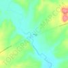 King topographic map, elevation, terrain