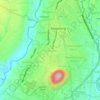 Kemirirejo topographic map, elevation, terrain