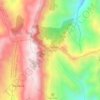 La Sierra topographic map, elevation, terrain