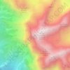 Lavarela de Fora topographic map, elevation, terrain