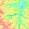 Erin topographic map, elevation, terrain
